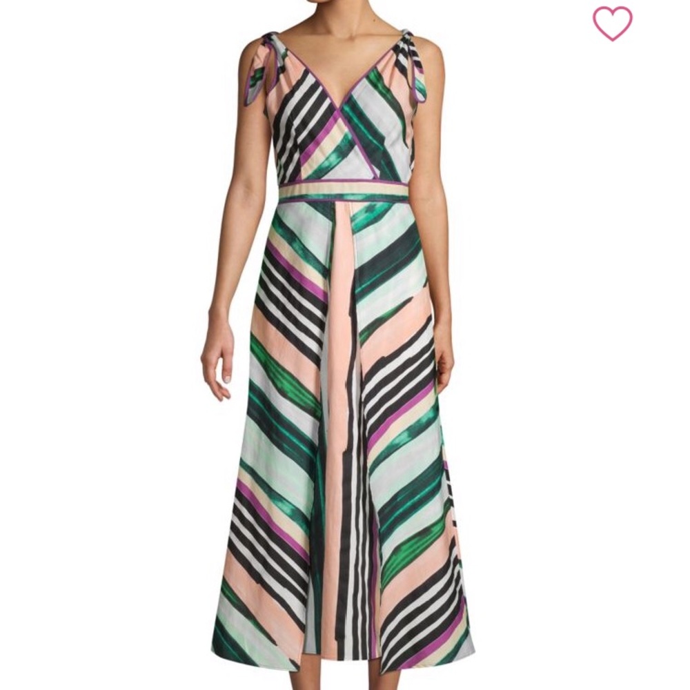 Red Carter A-Line dress